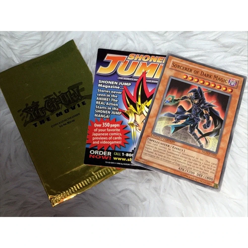 Yu-Gi-Oh Sorcerer of Dark Magic MOV-EN002 Limited Edition Movie Promo Super Rare